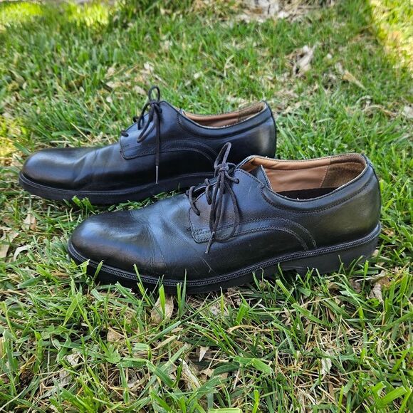 Rockport Classic Black Leather Men\'s Shoes Size 10.5W main image 10